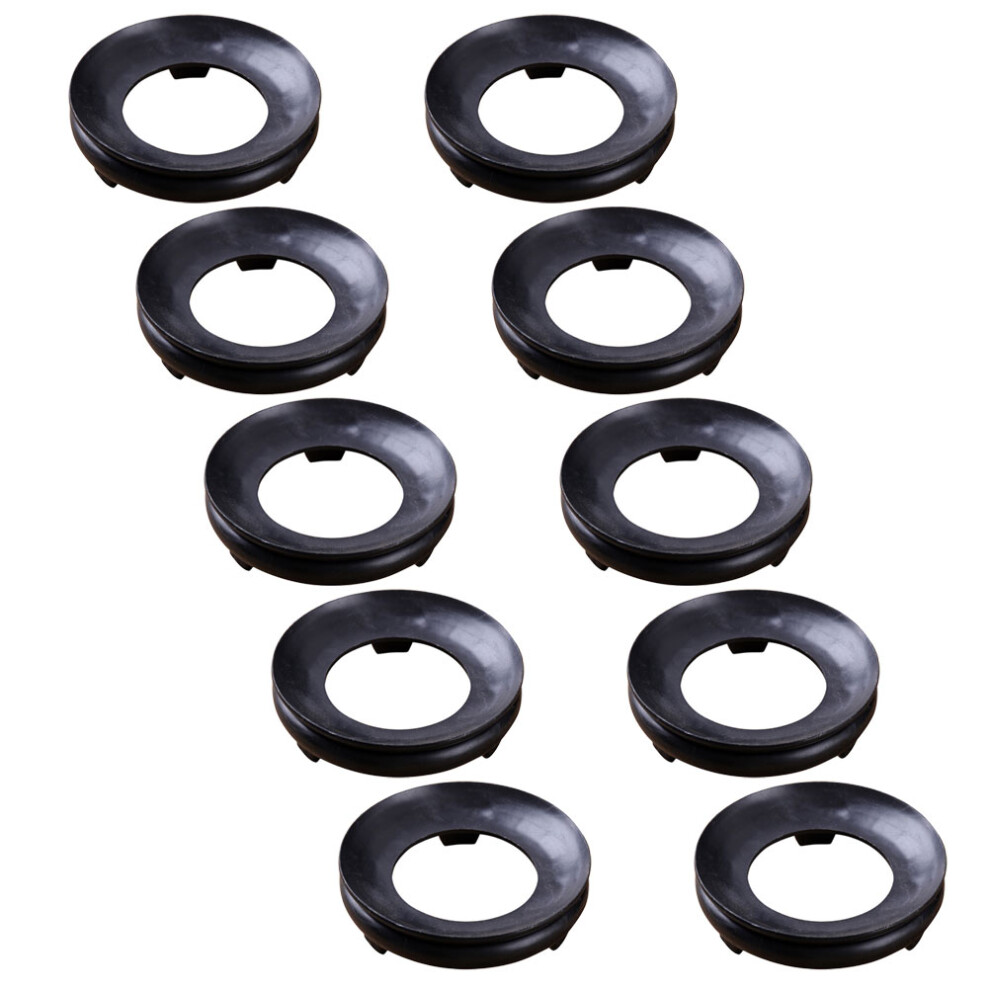 10 Stks Wenwan Base Kalebas Plastic Kalebas Zwart-image