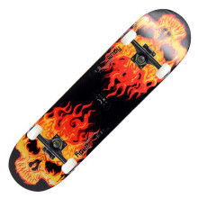 Skateboards for Beginners 31 Inch Complete Skateboard 7 Layer Maple Wood Double Kick Concave for Extreme Sports