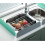 Kitchen Splash Guard Panel, Splashproof Partition with Smooth Bottom, Easy Installation, Stylish Sink Protector, Model 2502 4
