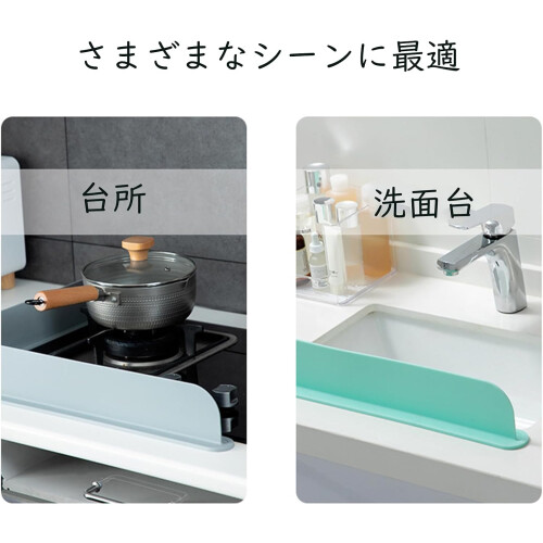 Kitchen Splash Guard Panel, Splashproof Partition with Smooth Bottom, Easy Installation, Stylish Sink Protector, Model 2502 1