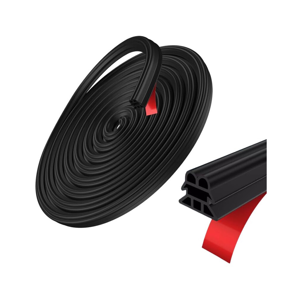 Door Seal For Audi Q2 Q3 Q4 Etron Q5 Q7 Q8 8U, 21M Self-Adhesive Rubber Weather Stripping Kit, Soundproof Water Protection 6447073930553