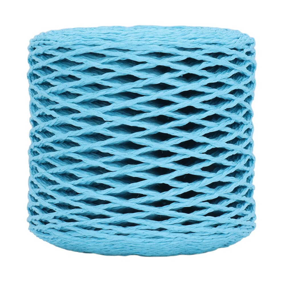 Raffia Paper Cord, 218 Yards Light Blue Raffia Twine For Crochet Bags, Craft Gifts, Flower Arrangements 6447073930805