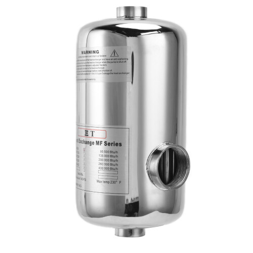 25KW Swimming Pool Heat Exchanger Thermostat 1