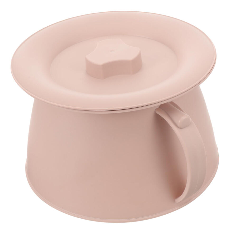 Thickened Spittoon Urine Pot with Lid Portable Chamber Pot Lightweight Compact Odor-Control for Elderly Use