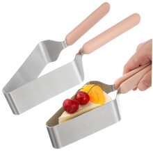 2-Piece Cake Slicer Set Durable Cake Cutter for Even Portioning of Cakes and Cheesecakes at Home