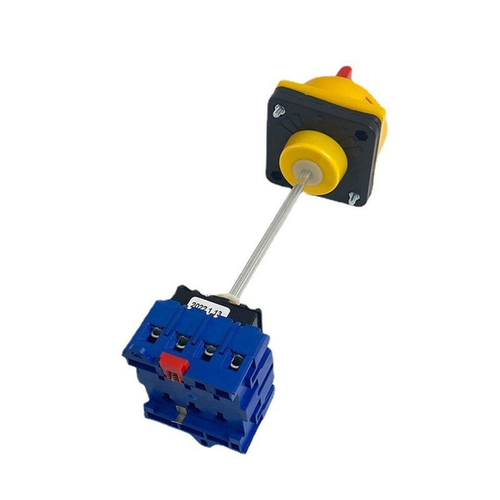 3/4P Isolator Switch 32A 4 Pole Rotary Cam Selector Padlock Panel Ymd11-32B/4P 2 Position On-Off Aluminium Bar 6482260935263