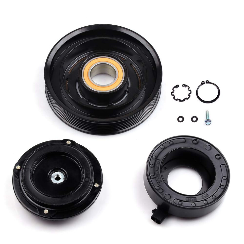A/C Clutch For 2003-2008 Honda Accord Odyssey Pilot Acura Tl Mdx 3.2L 3.5L Compatible Replacement Part 6947110433417
