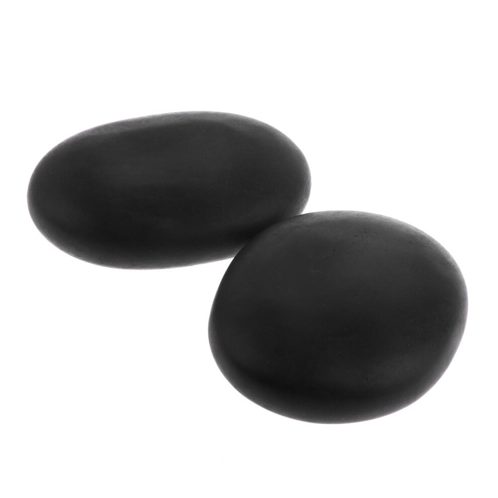2pcs/ lot Large Hot Spa Rock Basalt Stones Massage Natural Stone