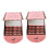 (pink 2pcs) Pull-out Gift Card Book Handmade Waterfall Can Accommodate 4 Gift 1