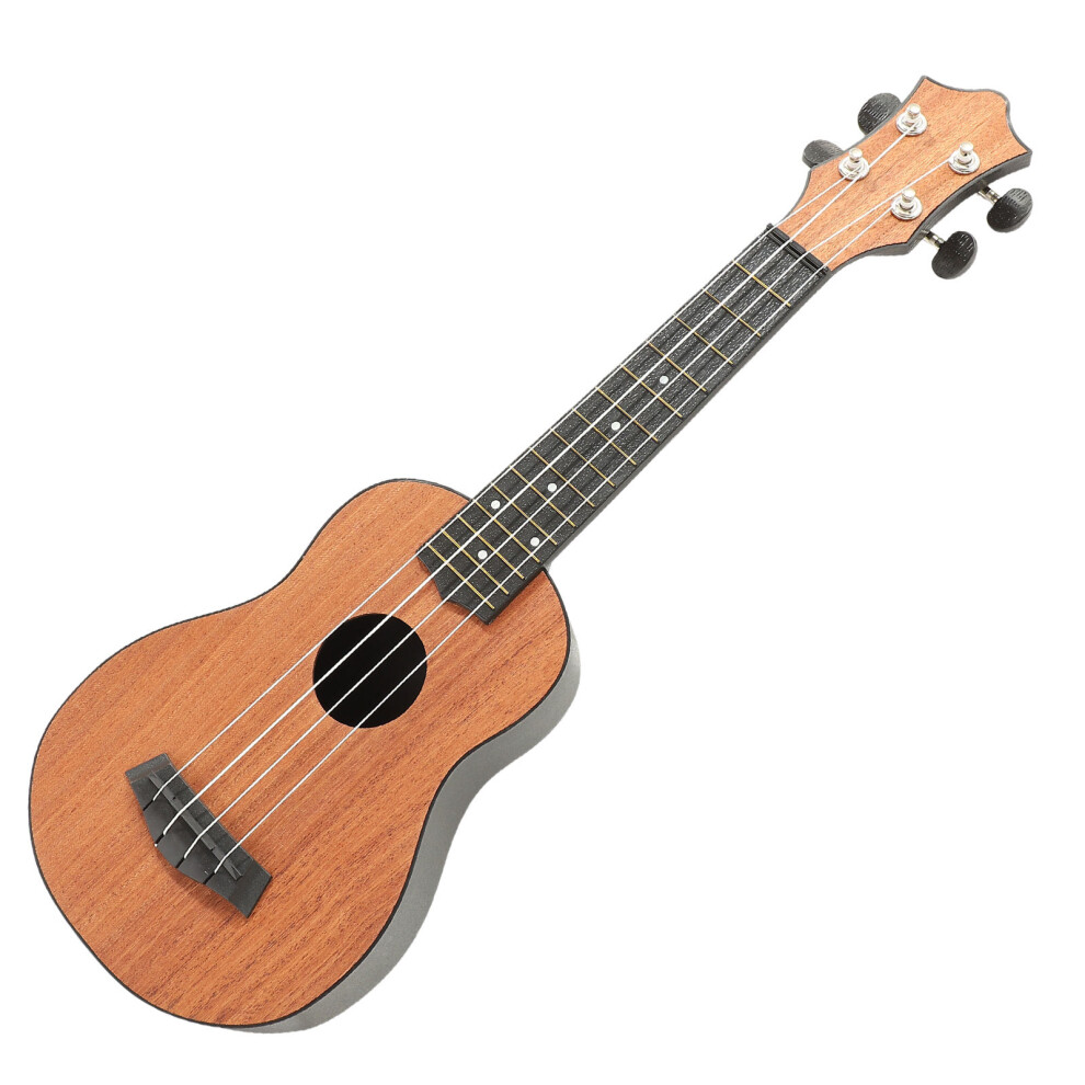 Viersnarige Ukelele Kleine Gitaar Koolstofvezel Kind Volwassene-image