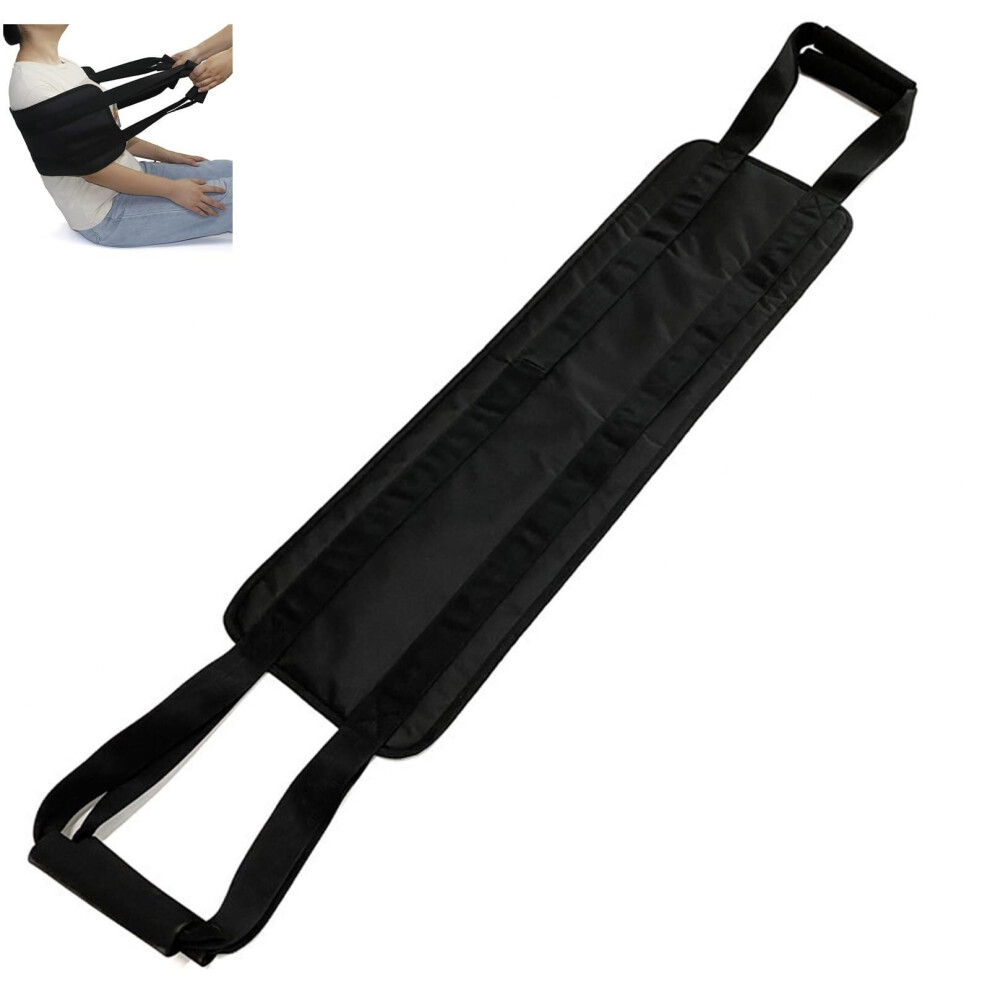 Transfer Nursing Sling for Patient Care, Elderly Mobility Aid, Non-Slip Gait Belt with Padded Handles, Adjustable Size