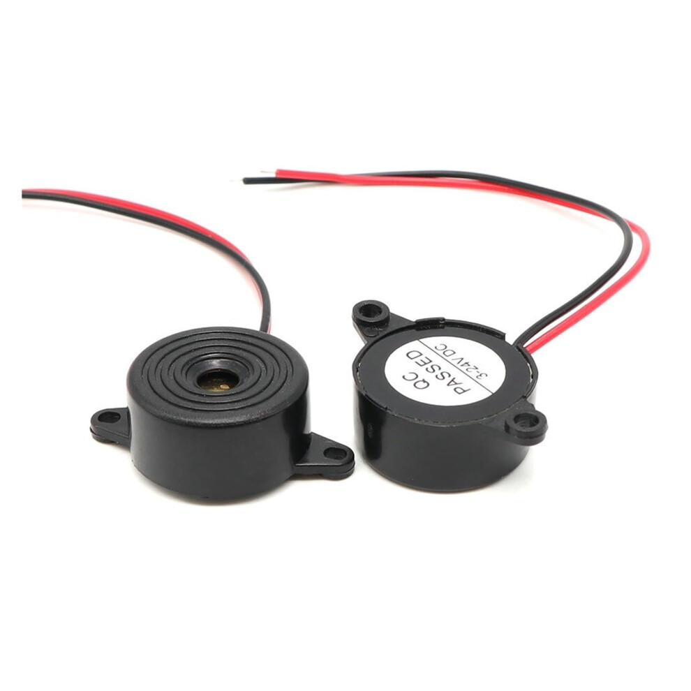 2312 Sfm-20B Active Piezoelectric Alarm Buzzer 100Db Dc3-24V High Decibel 11Cm Line Length For Security Systems 6482260935911