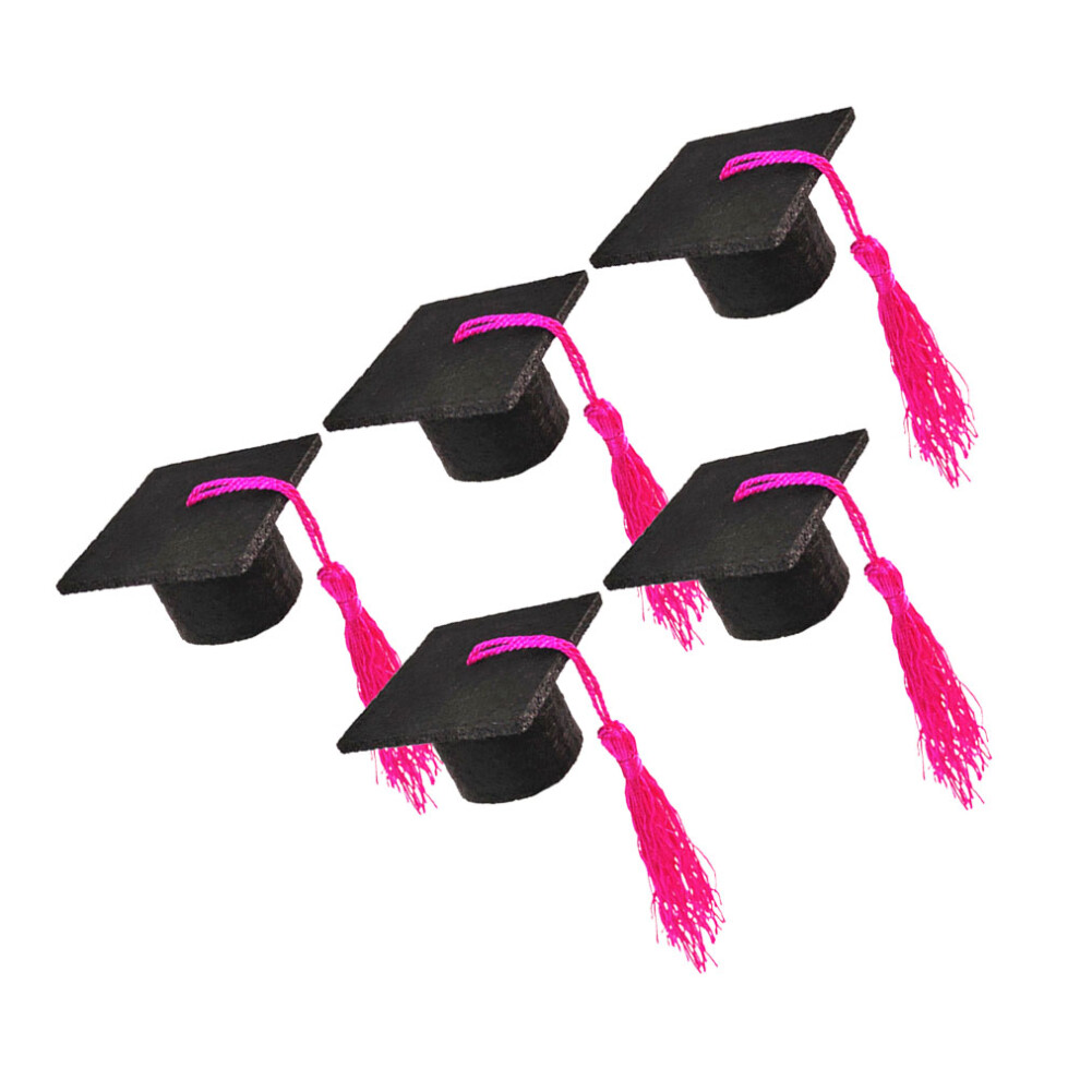 5 Stuks Babyhoed Met Rand Wijnfles-image