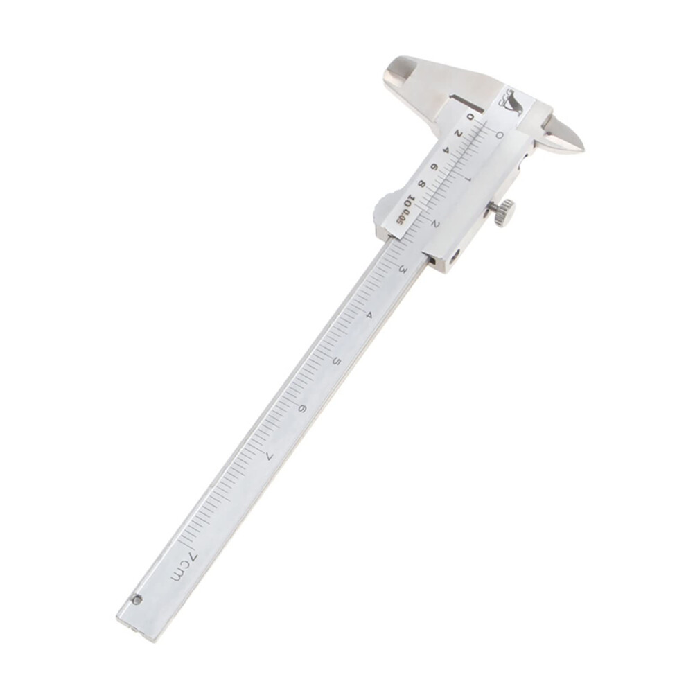 Vernier Caliper 0-70Mm Stainless Steel Gauge Pocket Micrometer Precision Measuring Tool For Machinists 6447073932878
