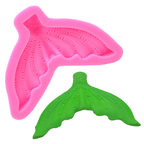 Mermaid Tail Mold Silicone Cake Moulds For Baking Decorations Cupcake 2