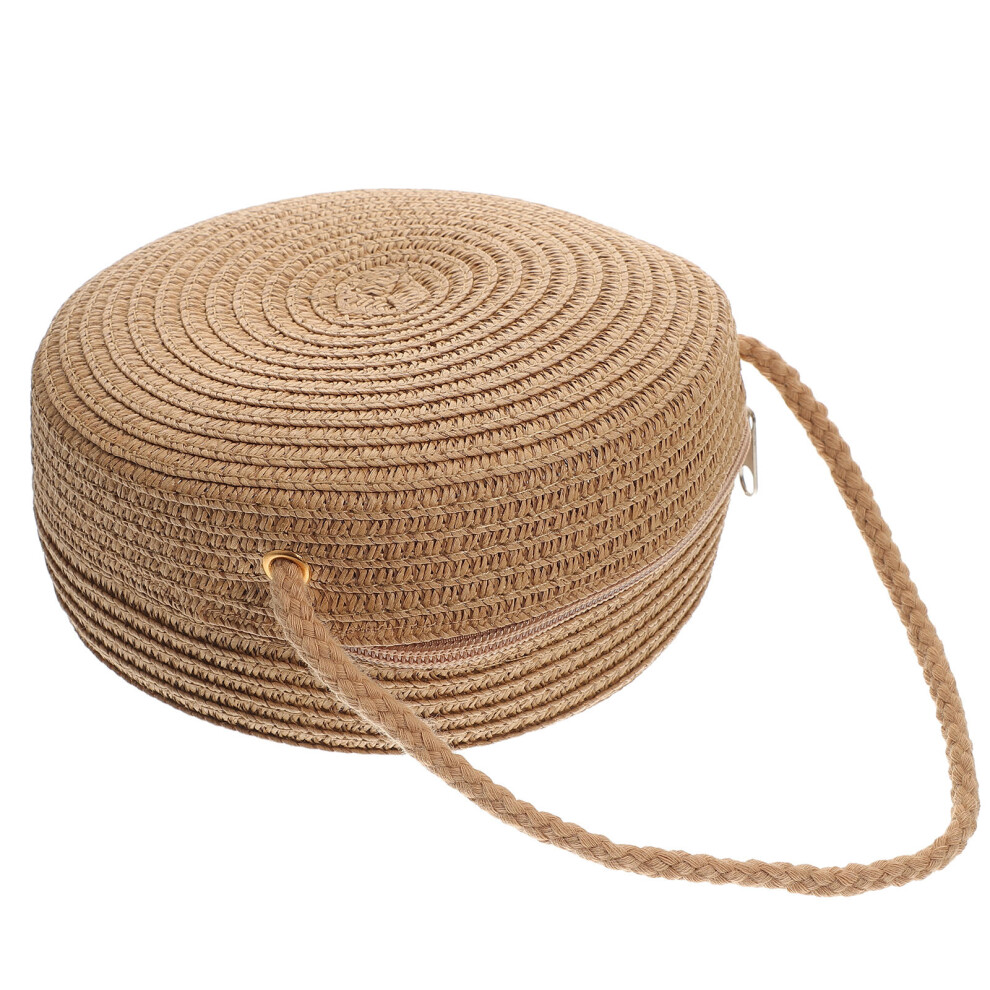 Women's Summer Crossbody Bag Women's Weave Shoulder Bag Summer Beach Purse-image