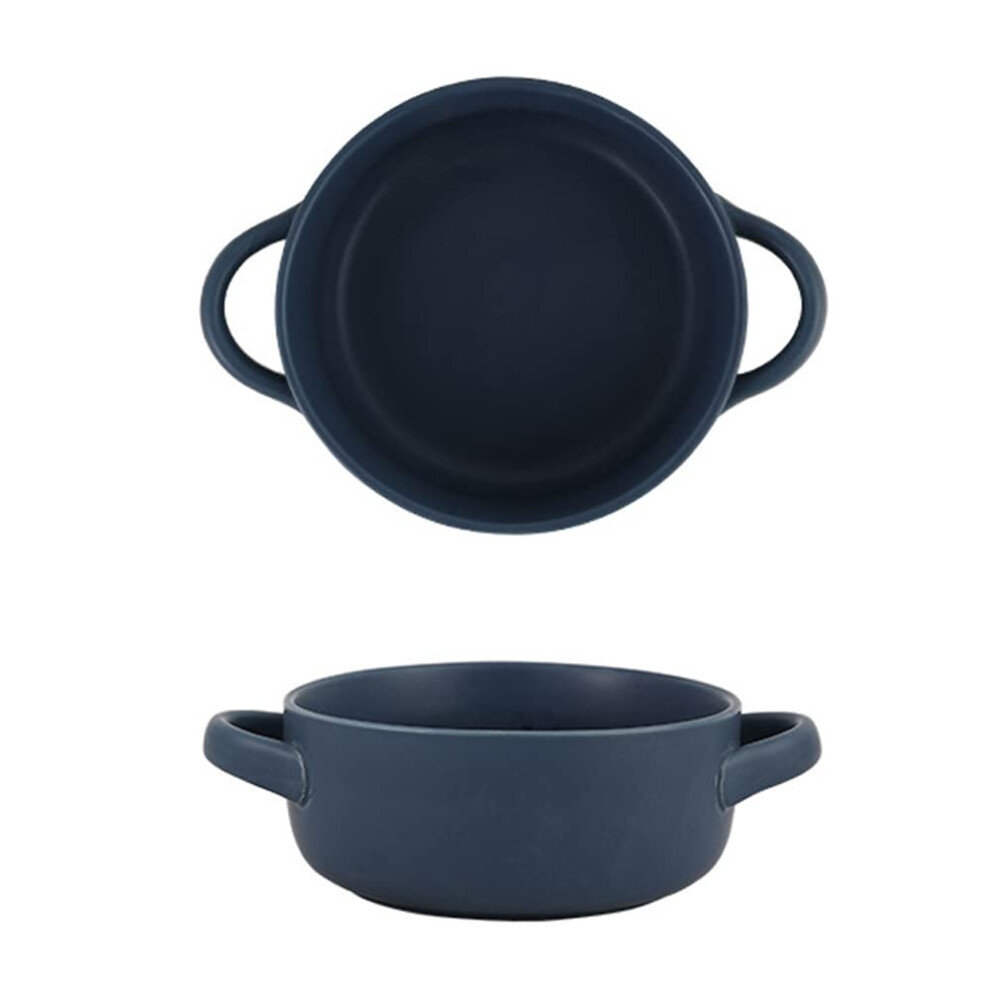 Ceramic Bowl 24 oz with Handles, Blue Ceramic Soup Bowl for French Onion Soup, Oven Safe, Set of 1-image-OPC-PJXPW69-NEW