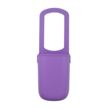 Stroller Cup Holder Silicone Universal Drink Holder for Bike Wheelchair Walker Scooter Baby Bottles Violet