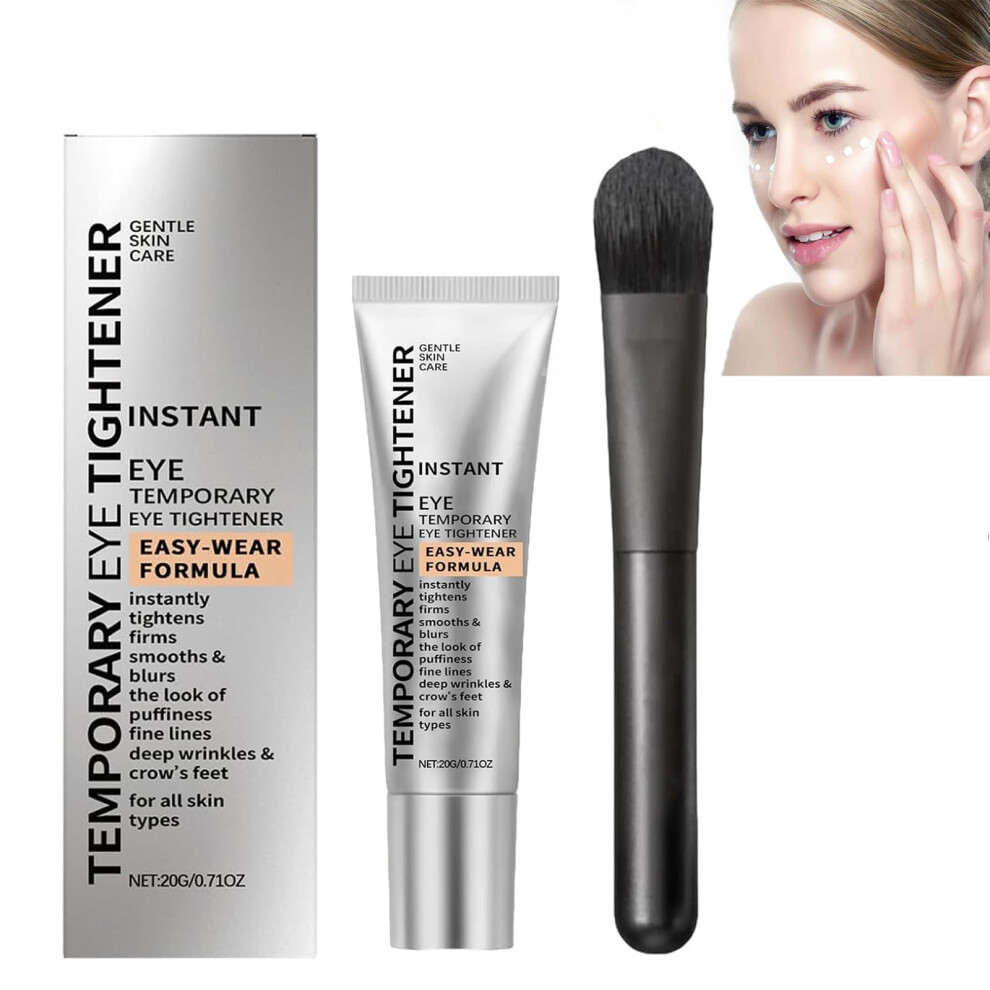 (5 x Eye Tightener + 5 x Brush) Instant Firmx Temporary Eye Face Tightener Moisturizing Cream with Brush 20ML-image-OPC-PJXPWQP-NEW
