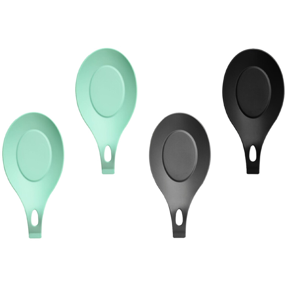 4-Delige Siliconen Lepelmat Silicagel Siliconen Pad-image
