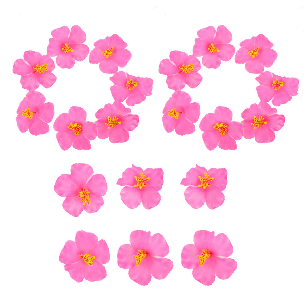 20 Stks Hibiscus Bloemstuk Ornament Bloemdecor-image