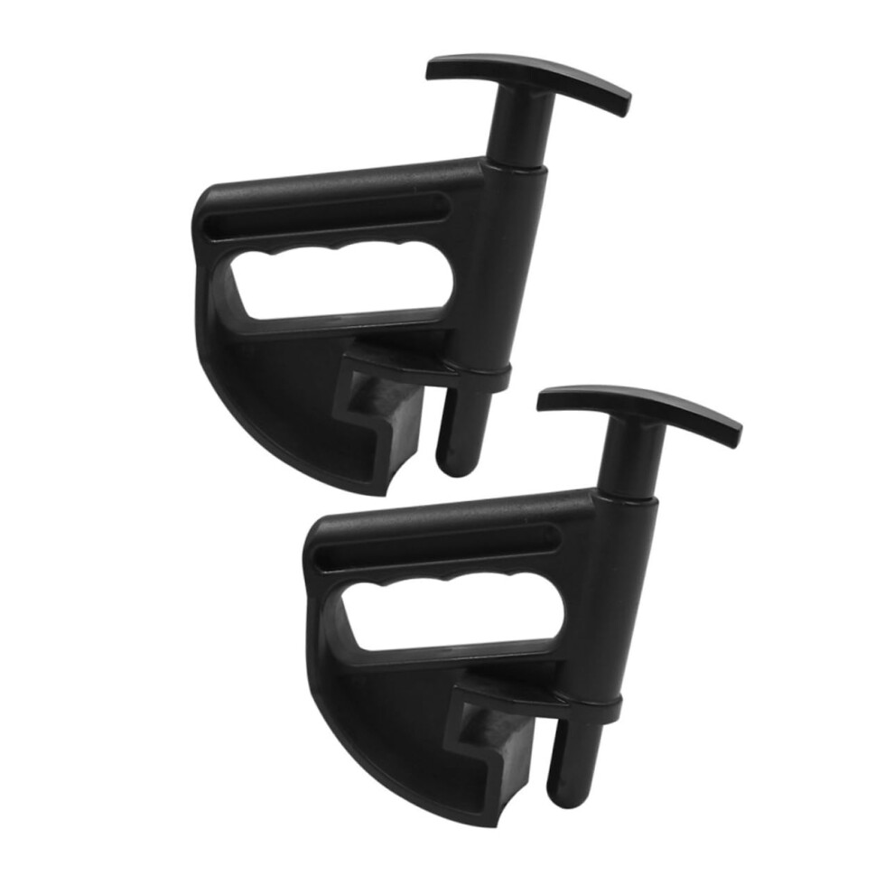 2Pcs Heavy Duty Tire Changer Clamp Tools For Tire Disassembly, Plastic Rim Clamp For Car Tires Black 6038364560902