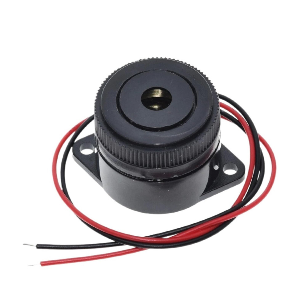 Active Piezoelectric Buzzer 90Db, 29.5X24.5mm, Dc 12V, Continuous Sound, High-Performance Alarm Signal 6038364561084