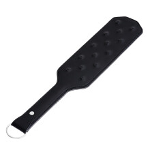 Slave Sex Spanking Paddle Slapper Flogger Whip for Couples Bondage Game - Leather Material, Rivet Design, Extreme Gear