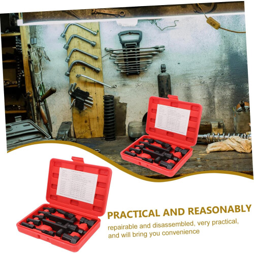 Practical Motorcycle Bearing Puller Set - 10pcs Sturdy Bearing Removal Tools for Automotive Use and Compatibility 1