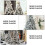 1pc White Simulation Artificial Flocking Snow Christmas Tree Adornment 6