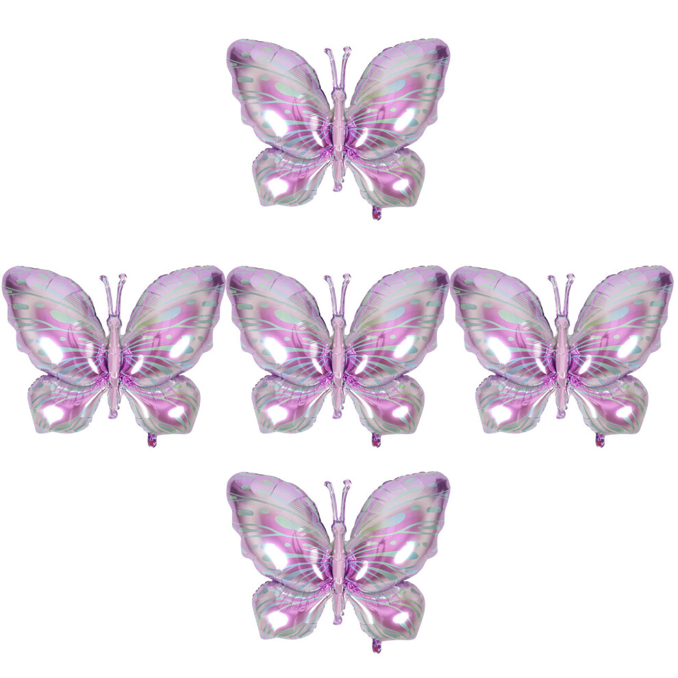 5 Stks Ballon Aluminium Film Bruid Feestartikelen-image