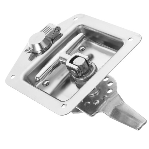 Tool Box Lock with Keys Durable Paddle Lock Design for Trailers, Toolboxes, and Storage Units, Weather-Resistant