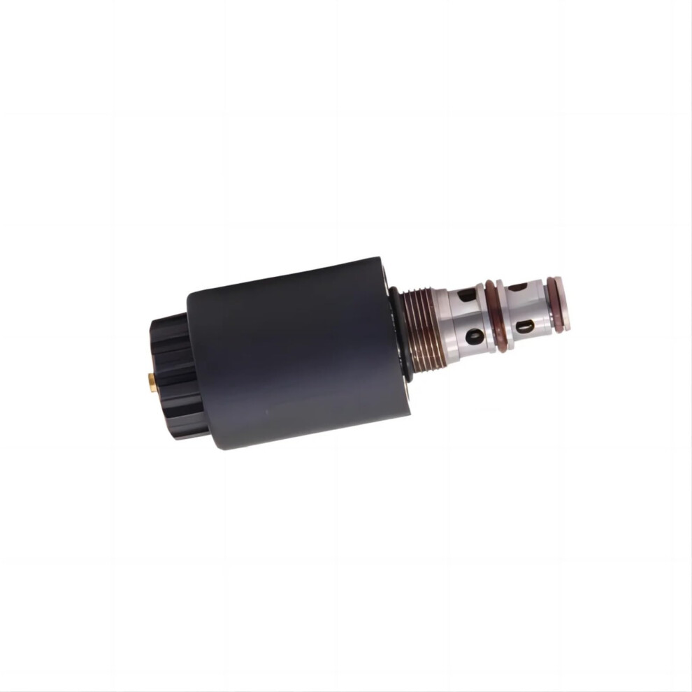 Hydraulic Cartridge Solenoid Valve 38553-61040 Skm6-G24d Metal Body 2 Ports 1/2 Inch Outlet Threaded Inlet 6482260939872