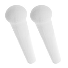 2Stk Weißer Keramikpestle Vielseitig Für Küchen Gewürz & Medizin