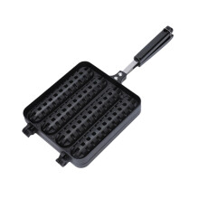 Aluminium Corn Bread Tub for Dogs, Sturdy Waffle Maize Maker, Non-Stick Kitchen Baking Pan, 12-Cup Capacity