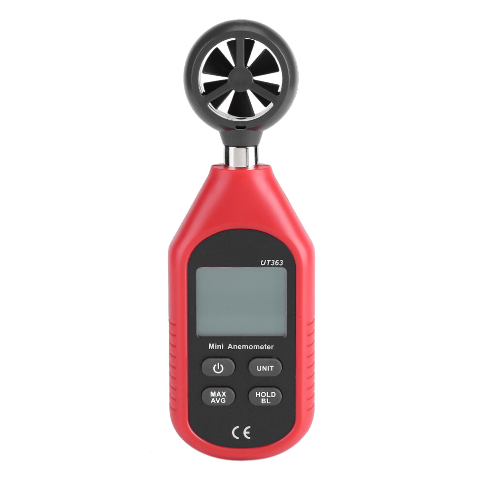 Ut363 High Accuracy Lcd Digital Anemometer Wind 8142674240039
