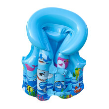Kids Inflatable Swim Vest Adjustable Buoyancy for Kayak Boating Water