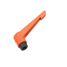 M4 M5 M6 M8 M10 M12 M14 M16 Female Clamping Lever Adjustable Handle Locking Knob Nut Orange Color