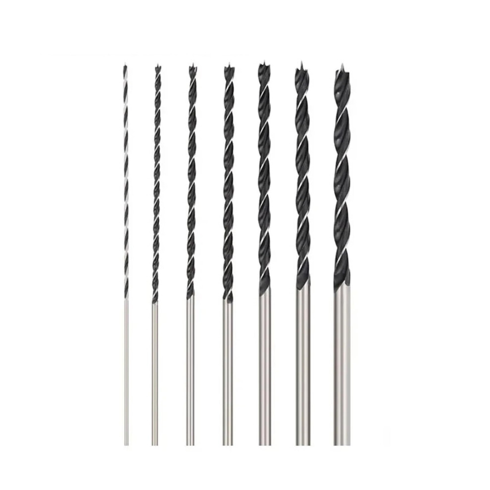 Drill Bit Set 300Mm Extra Long Twist Bit For Woodworking Hardwood Plywood Plastic Aluminum Carbon Steel Center Locator 6038364564337