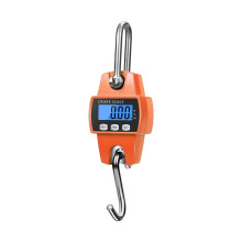 Electronic Crane Scale 660lb LCD Digital Weighing Tool Heavy Duty Stainless Steel Hanging Hook Portable Scale