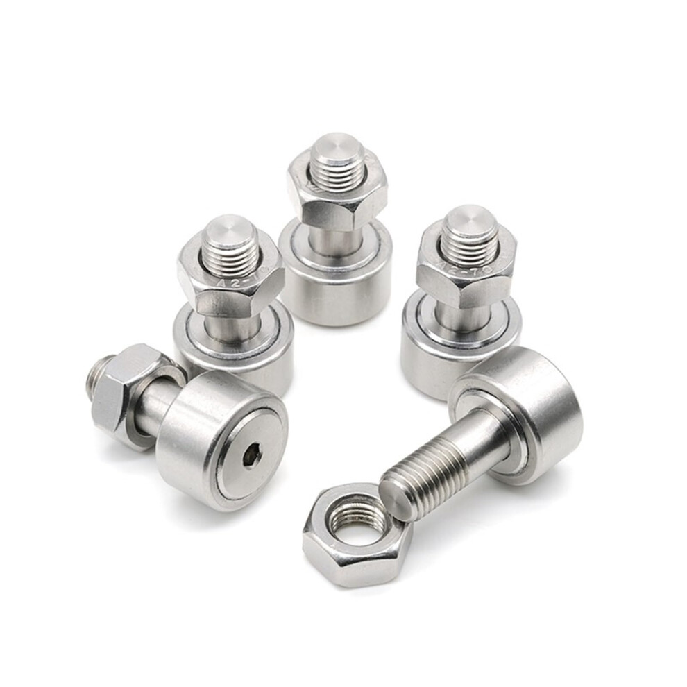 Kr12 Cf4 M4x12x20mm High Precision Track Needle Roller Bearing Stud Type Cam Follower For Curve Applications 6947110438528