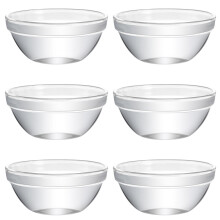 6St Glas Pudding Förmchen Wackelpudding Schüsseln Lebensmittelbehälter