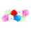 8Pcs Assorted Shower Balls Bath Sponge Mesh with Rope for Shower 1