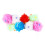 8Pcs Assorted Shower Balls Bath Sponge Mesh with Rope for Shower 6