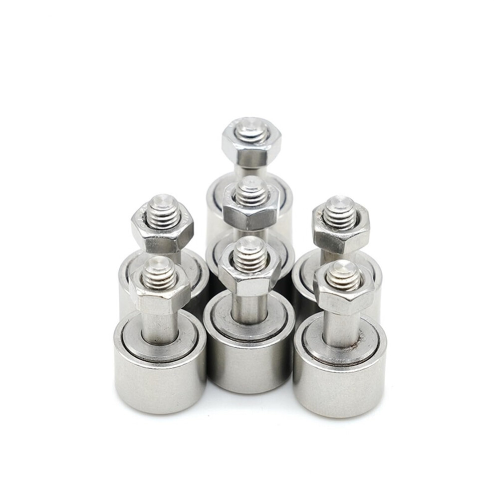Cf6 Kr16 M6x16x28.2mm Cam Follower Roller Bearings For Woodworking Machinery, Needle Track Bearing Parts 6482260941783