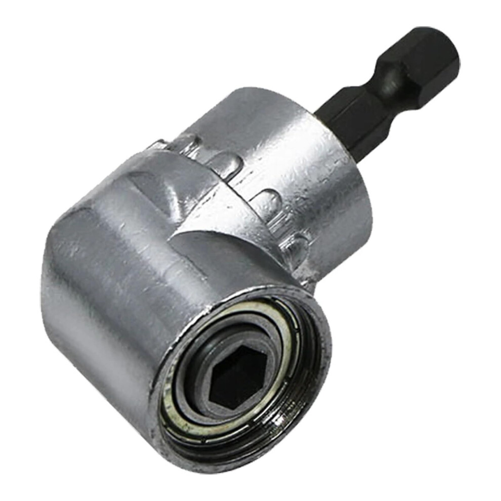 105 Degree Angle Screwdriver Socket Holder Adapter For Right Angle Drill Driver, Compatible With Power Drill Screwdriver Bits 6038364564702