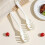 Kitchen Pasta Spoon - Heat Resistant Pasta Server Fork with Long Handle for Home and Restaurant Use 2