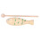 Percussion Instrument Fish Shaped Portable Wooden 7