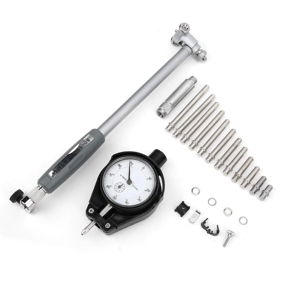 Dial Bore Gauge 0.01Mm Accuracy 50Mm-160Mm Internal Diameter Measuring Tool For Engine Cylinder Measurement 6482260942346