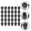 15Paires Embouts D'oreille Silicone Pour Stéthoscopes Résistants 8